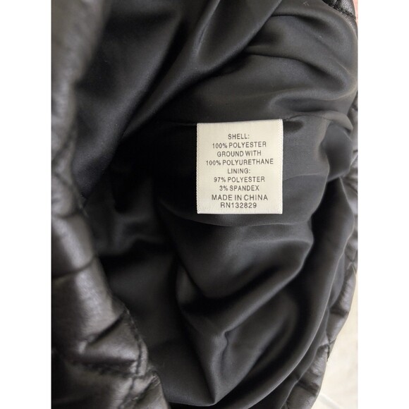 Tularosa Women Quilted Lined Black Shorts Built in Belt Front, Pockets Size S - Picture 8 of 10